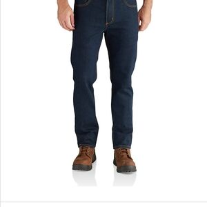Carhartt Jeans Pants Mens Straight Fit Rugged Flex Tapered  42Wx30L  NWT